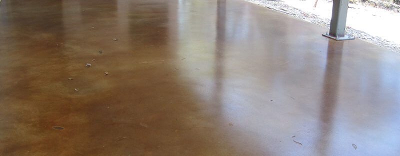 Stained Concrete Floor Dyon Construction