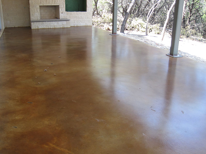 Stained Concrete Floor Dyon Construction