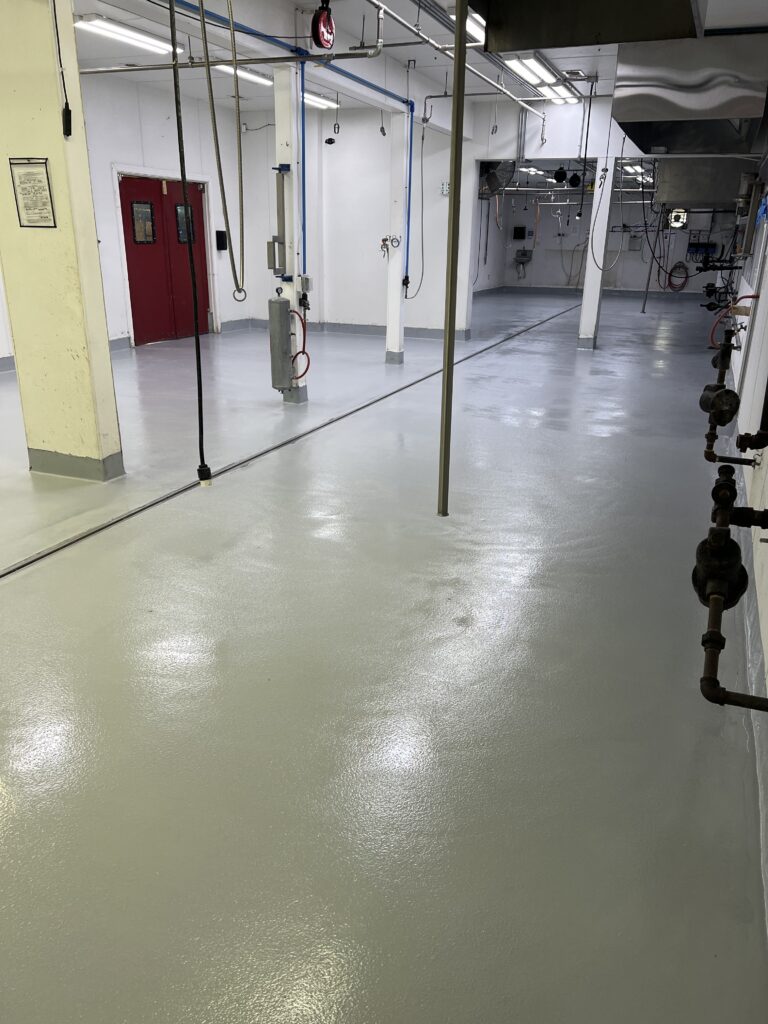 Photo of Industrial Concrete Sealing that we made as Dyon Construction