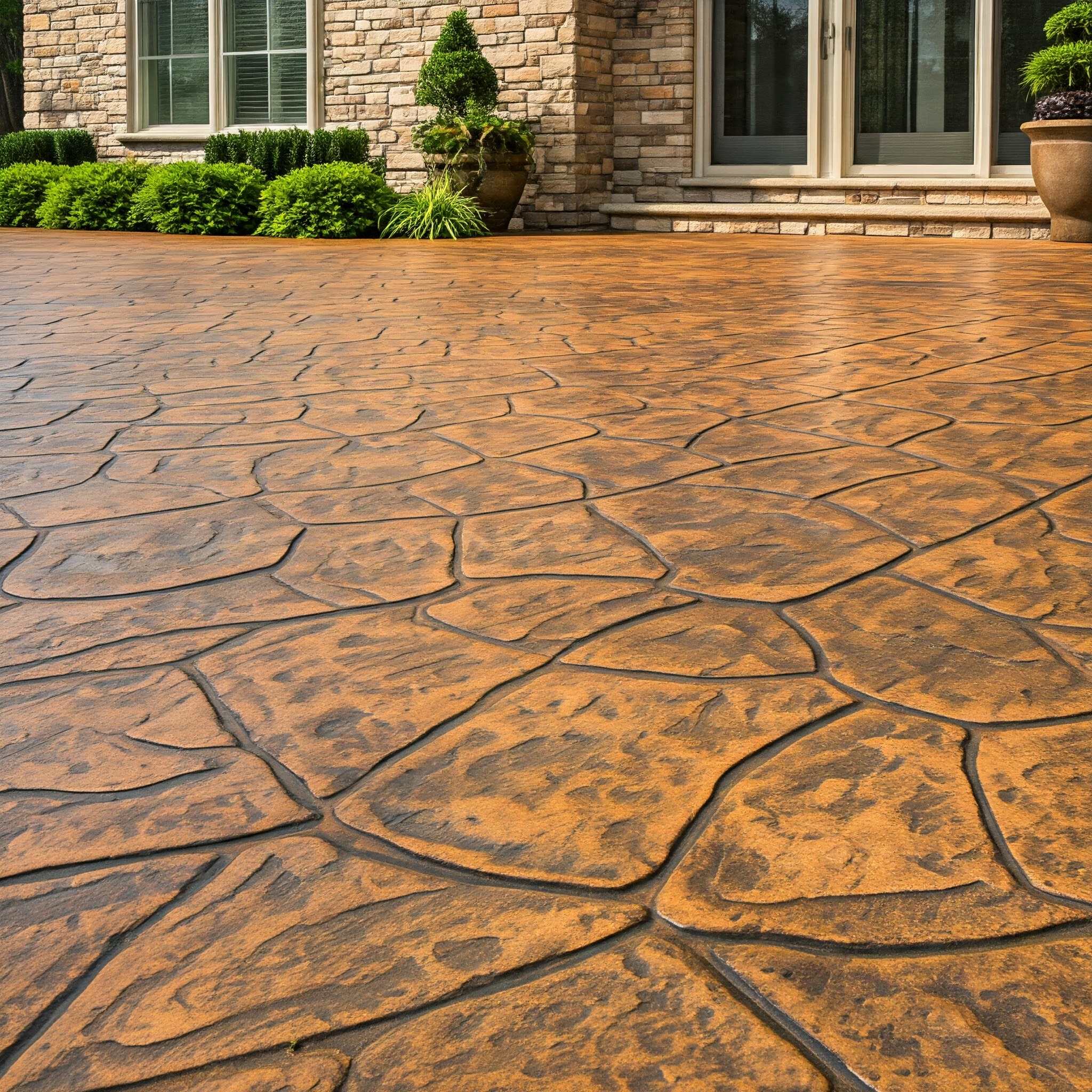 Transform Your Space with Decorative Concrete Overlays